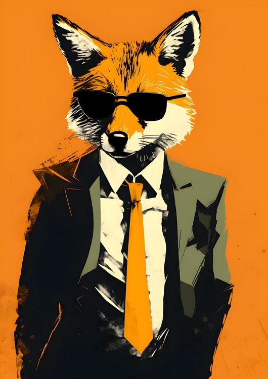 Picture of FOX IN A SUIT