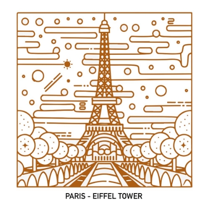 Picture of PARIS - EIFFELTOWER