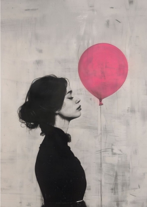 Picture of THE GIRL WITH THE PINK BALLOON