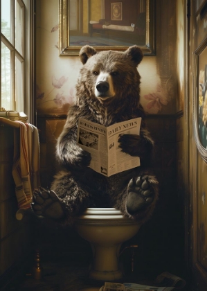 Picture of THE TOILET BEAR