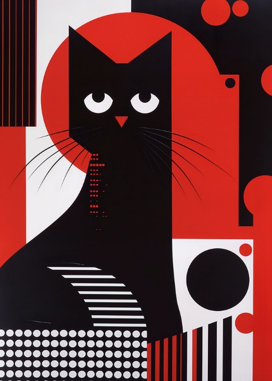 Picture of THE ABSTRACT CAT