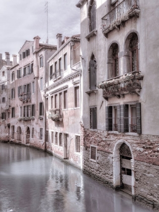 Picture of OLD BUILDINGS BY NARROW CANAL - VENICE - ITALY