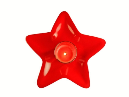 Picture of CANDLE AND STAR DISH