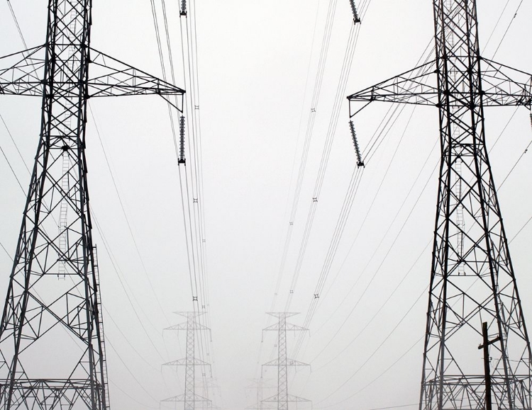 Picture of HYDRO LINES IN FOG