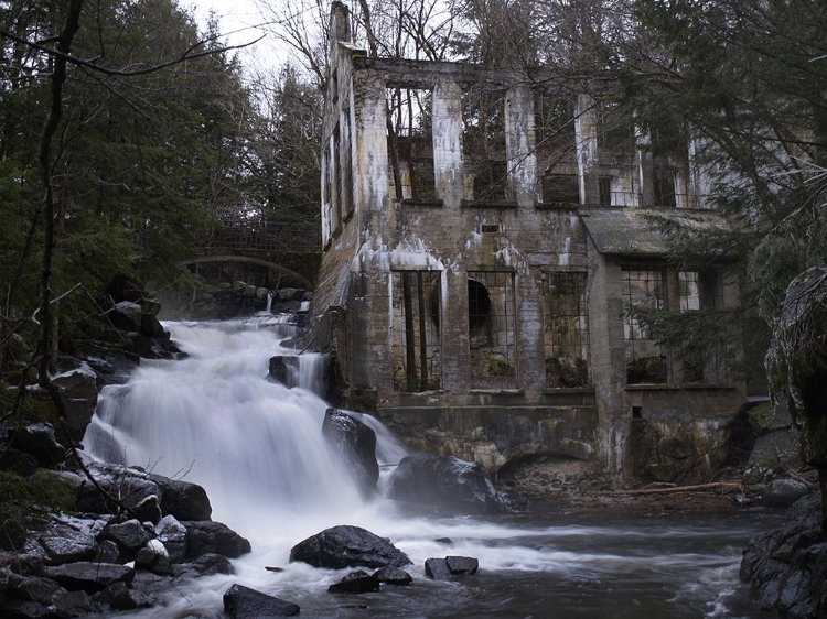 Picture of RUIN AND WATERFALL