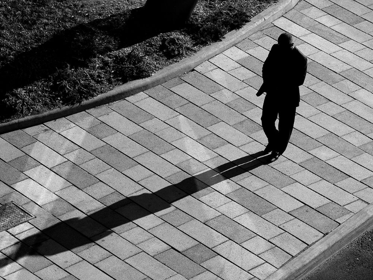 Picture of MAN AND SHADOW