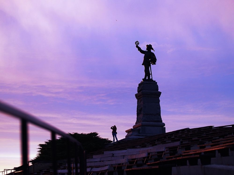 Picture of CHAMPLAIN STATUE DUSK 4