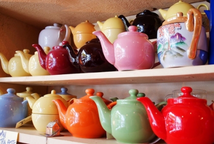 Picture of TEA POTS, THYME AND TIMES PAST