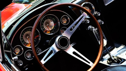 Picture of 1960S CORVETTE DASHBOARD AND STEERING WHEEL