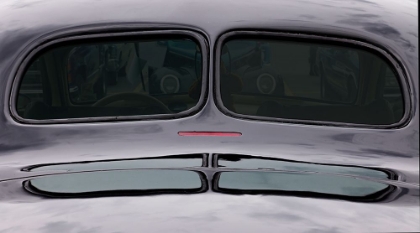 Picture of BACK WINDOW OF 1950S CAR