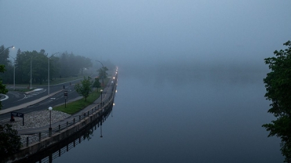 Picture of DOWS LAKE IN FOG 1