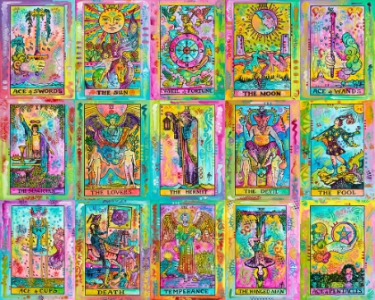 Picture of TAROT CARD COLLAGE