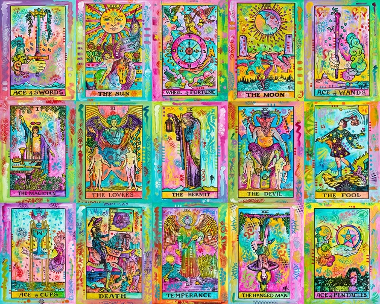 Picture of TAROT CARD COLLAGE