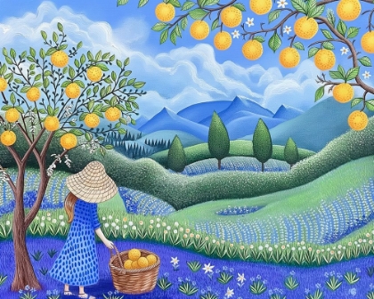 Picture of HARVESTING HAPPINESS IN THE ORCHARD