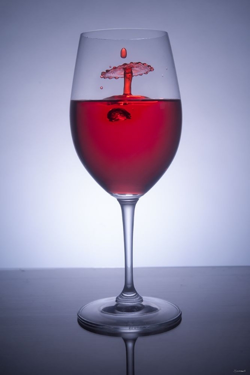 Picture of DROP SPLASH WINE GLASS 2