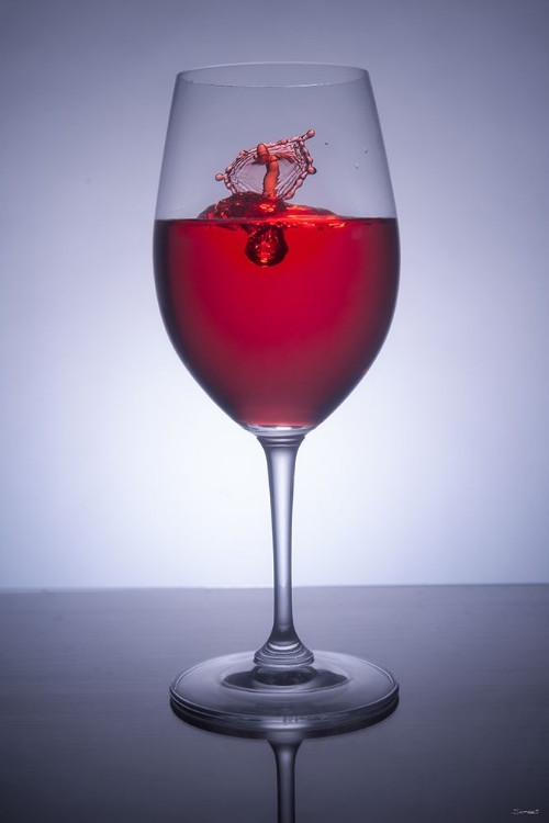 Picture of DROP SPLASH WINE GLASS 3