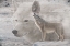 Picture of WOODGRAIN ANTIQUES ARCTIC WOLF 2