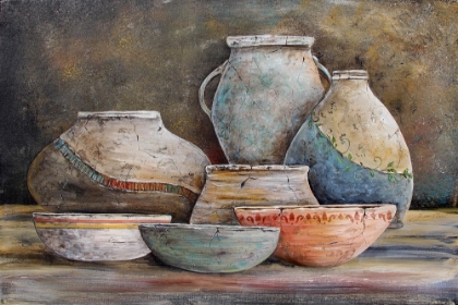 Picture of CLAY POTTERY STILL LIFE-A