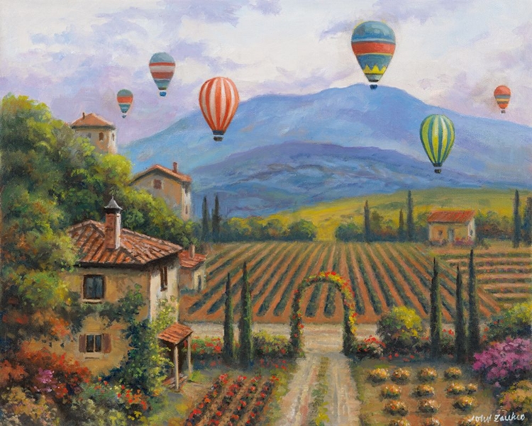 Picture of BALLOONS OVER TUSCANY