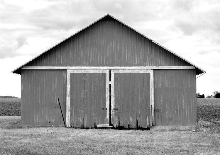 Picture of OUTBUILDING BLACK AND WHITE