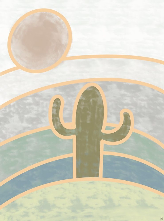 Picture of HAZED CACTUS SUNSET