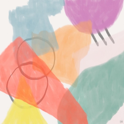 Picture of WATERCOLOR SHAPES 1