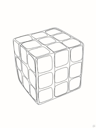 Picture of SINGLE LINE MAGIC CUBE