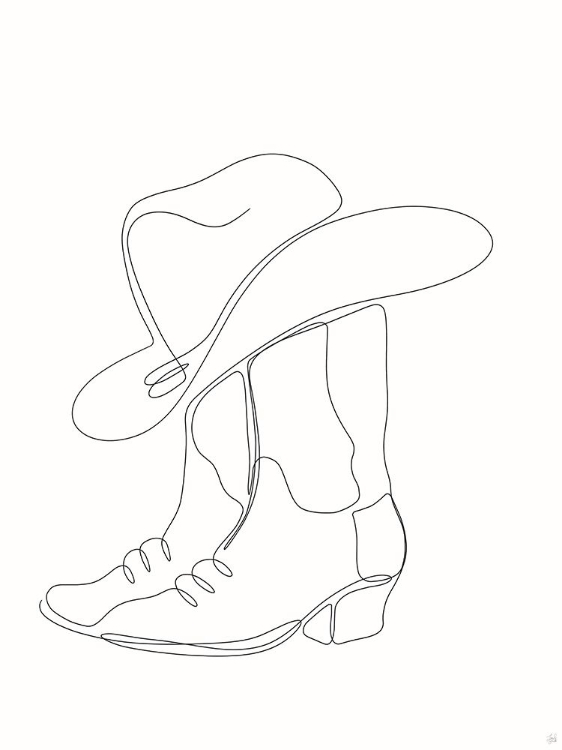 Picture of COWBOY BOOTS N HATS 1