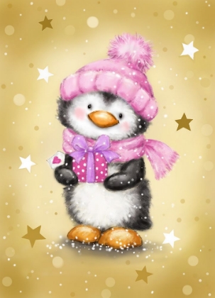 Picture of PENGUIN WITH PINK PACKAGE