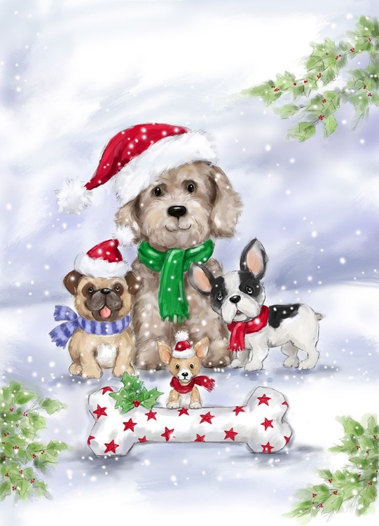 Picture of CHRISTMAS DOGS