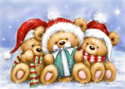 Picture of CHRISTMAS THREE BEARS