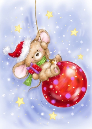 Picture of MOUSE ON BAUBLE