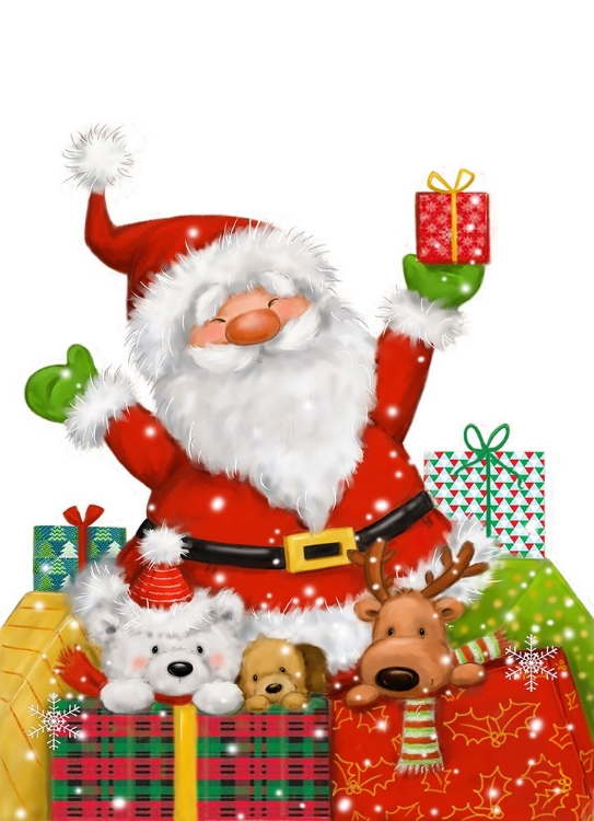 Picture of SANTA AND FRIENDS