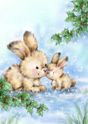 Picture of TWO RABBITS