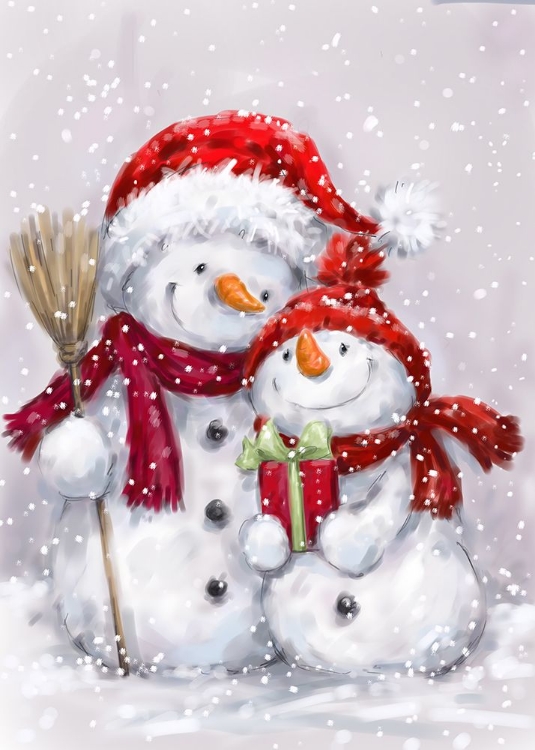 Picture of TWO SNOWMEN 1