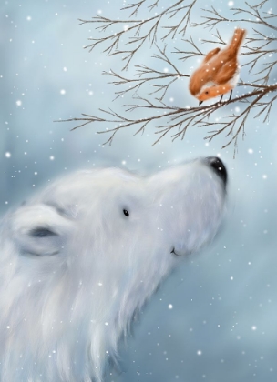 Picture of POLAR BEAR AND ROBIN