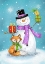 Picture of SNOWMAN AND FOX