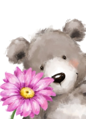 Picture of BEAR AND FLOWER