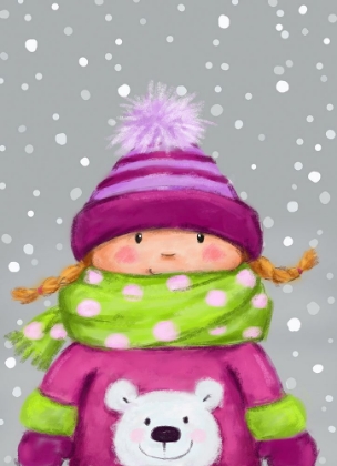 Picture of GIRL IN SNOW