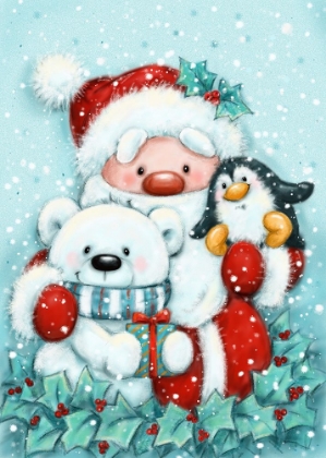 Picture of SANTA, ROBIN AND POLAR BEAR