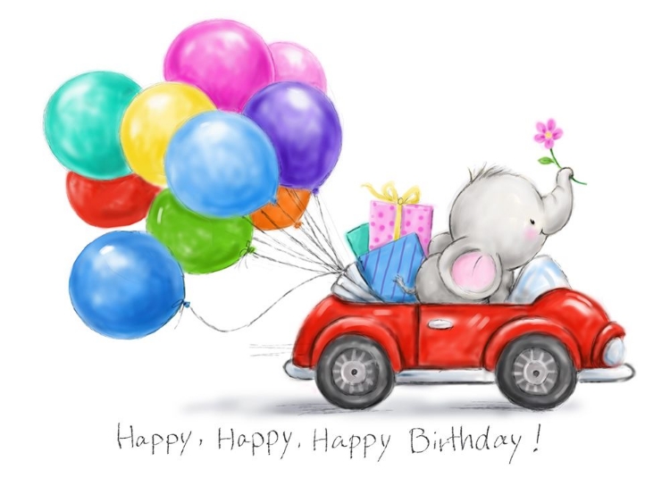 Picture of BIRTHDAY ELEPHANT