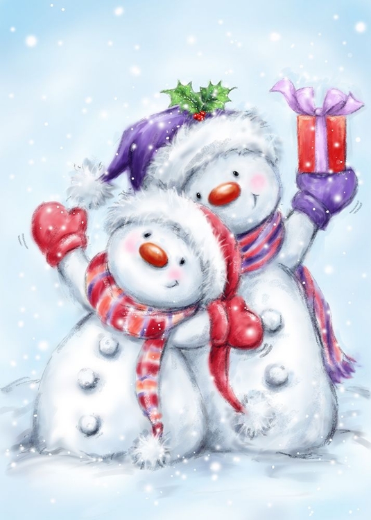 Picture of SNOWMAN COUPLE