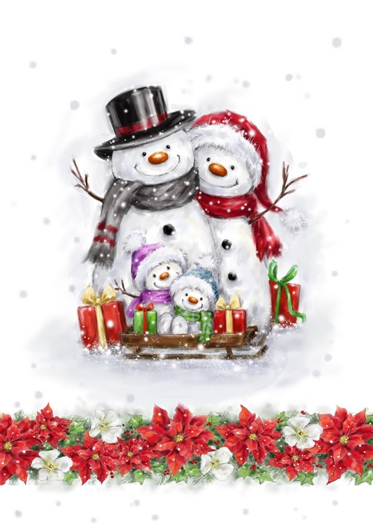 Picture of SNOWMAN FAMILY 2