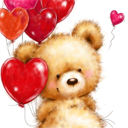 Picture of VALENTINE BEAR 1