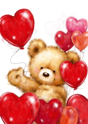 Picture of VALENTINE BEAR 2