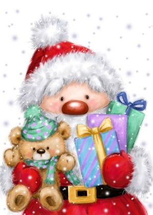 Picture of SANTA WITH PRESENTS