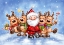 Picture of SANTA WITH REINDEERS