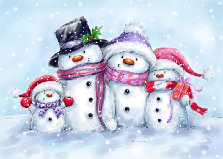 Picture of SNOWMAN FAMILY