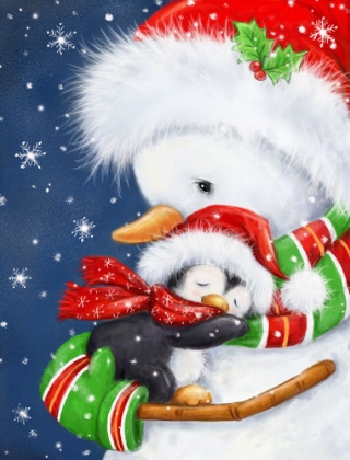 Picture of SNOWMAN HUG