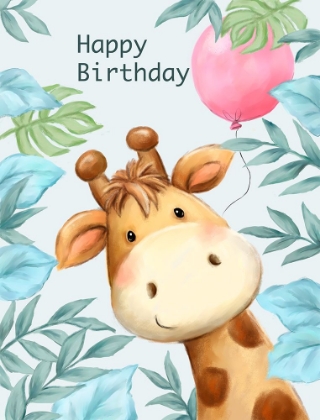 Picture of GIRAFFE BIRTHDAY